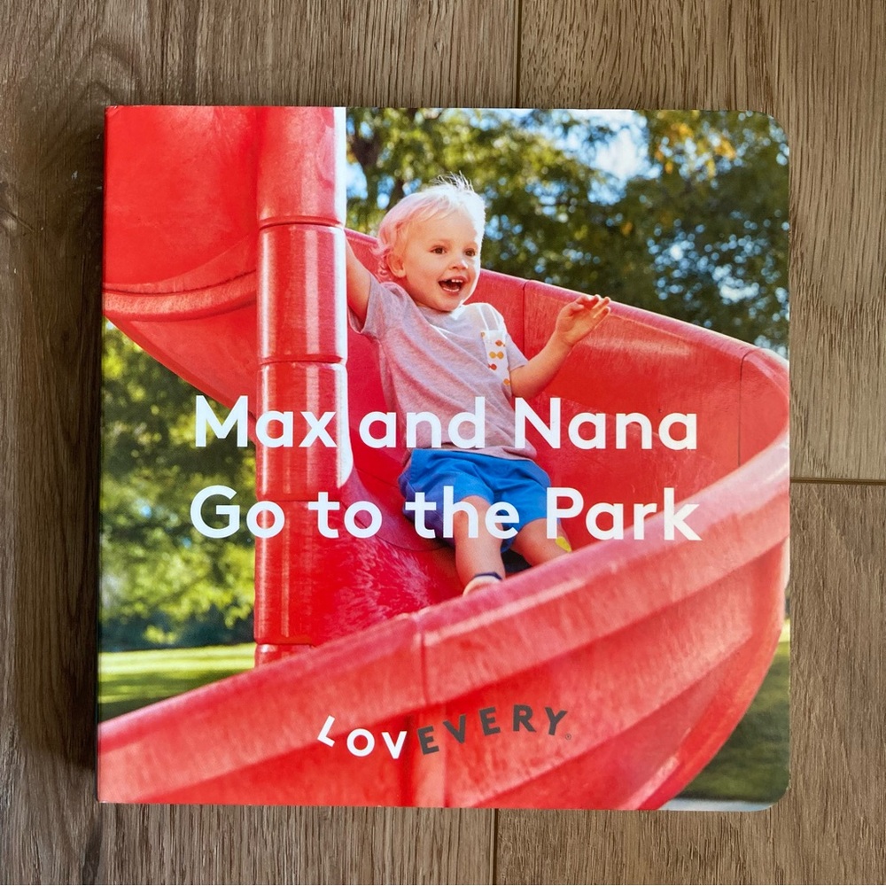 Lovevery Max and Nana Go To The Park Baby Toddler Board Book